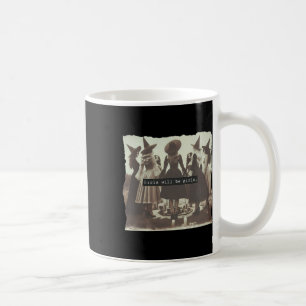 Taza De Café Chica será Chica Graciosa Bruja Vibes Halloween