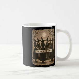 Taza De Café Chica será Chicas Witch Witchy Spooky Season Hall