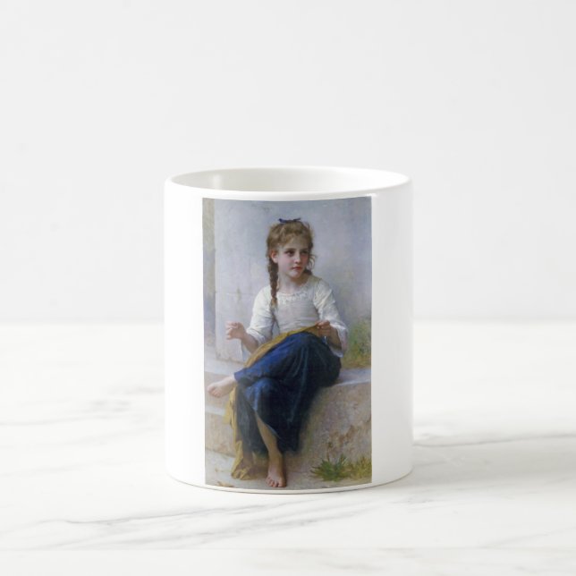Taza De Café Chica Sew, Bouguereau (Centro)