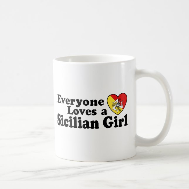Taza De Café Chica siciliano (Derecha)
