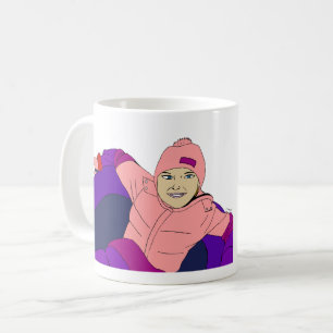 Taza De Café Chica Snow Tubing