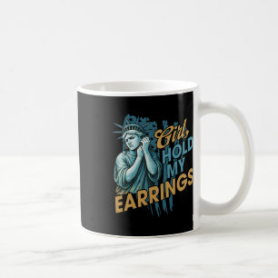Taza De Café Chica Sostengo Mis Anuncios En Modo De Lucha Estat