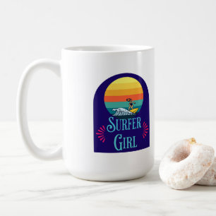 Taza De Café Chica surfista