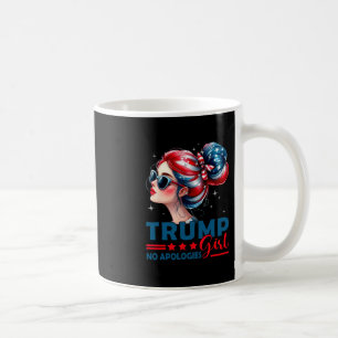 Taza De Café Chica Trump Sin Disculpas Moño Desordenado Soltero