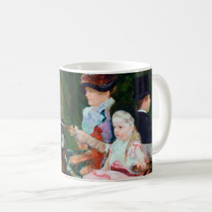 Taza De Café Chica viajando en carro, Mary Cassatt