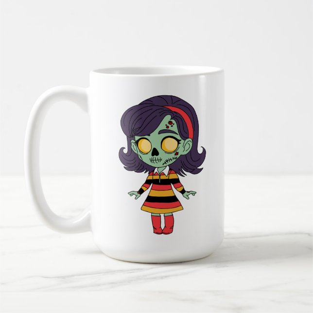 Taza De Café Chica zombie de los 60 (Izquierda)