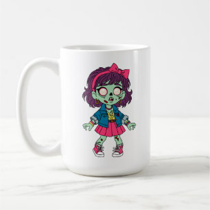 Taza De Café Chica zombie de los 80