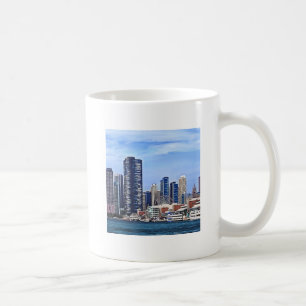 Taza De Café Chicago IL - Lago Michigan cerca del muelle de la