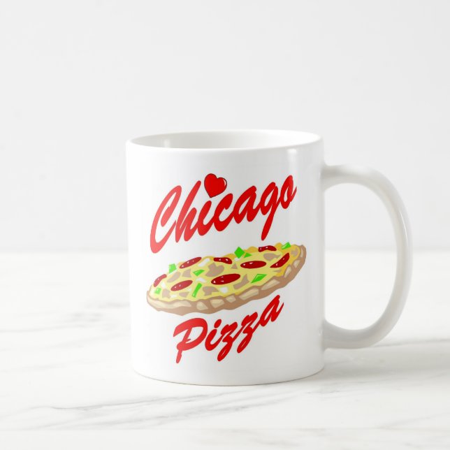 Taza De Café Chicago Pizza (Derecha)