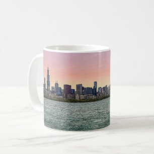 Taza De Café Chicago Skyline Painterly Coffee Mug