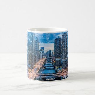 Taza De Café Chicago Skyline River City