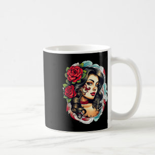 Taza De Café Chicano Chicana La Raza Barrio Tattoo Muerte