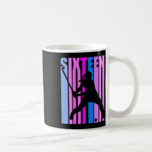 Taza De Café Chicas 16 cumpleaños jugadora de hockey sobre hier