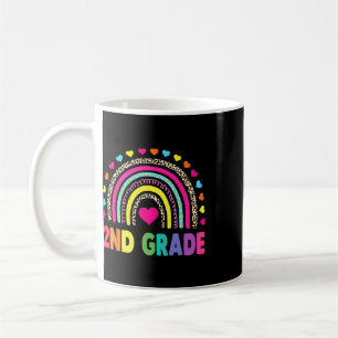 Taza De Café Chicas Arcoiris de Segundo Grado Maestra Equipo 2d