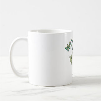 Taza De Café Chicas caídas Wooooo fantasma T-Shirt