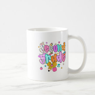 Taza De Café Chicas con lazo coquette preppy de regreso a la es