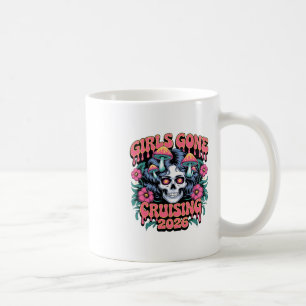 Taza De Café Chicas Crucero Mujeres Calavera Esqueleto 2026 Cru