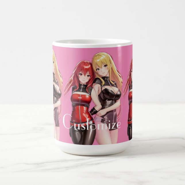 Taza De Café Chicas Cuadros Anime Thunder_Cove (Centro)