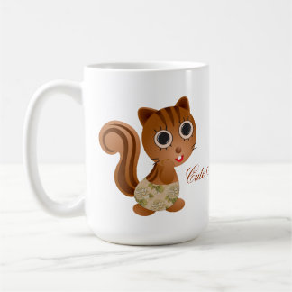 Taza De Café Chicas de ardilla mate café