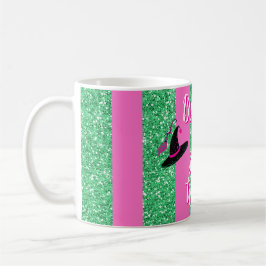 Taza De Café Chicas de brujería Personalizado de Halloween rosa