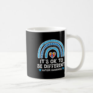Taza De Café Chicas De Concienciación Sobre El Autismo Del Arco
