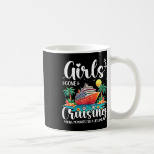 Taza De Café Chicas de crucero haciendo recuerdos para toda la 