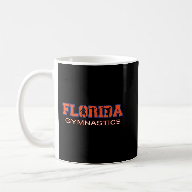 Taza De Café Chicas de gimnasia de Florida tumulgan a gimnasta (Izquierda)