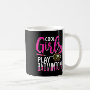 Taza De Café Chicas de Guay juegan a Badminton