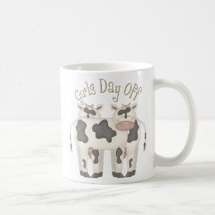 Taza De Café Chicas de la vaca
