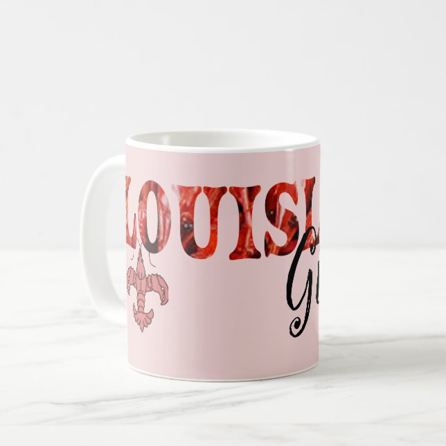 Taza De Café Chicas de Luisiana (Anverso izquierdo)