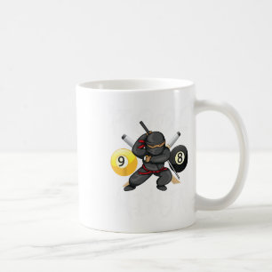 Taza De Café Chicas de niños Ninja Cute Pocket Billiards