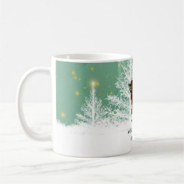 Taza De Café Chicas de peluche de caballos de uso personalizado