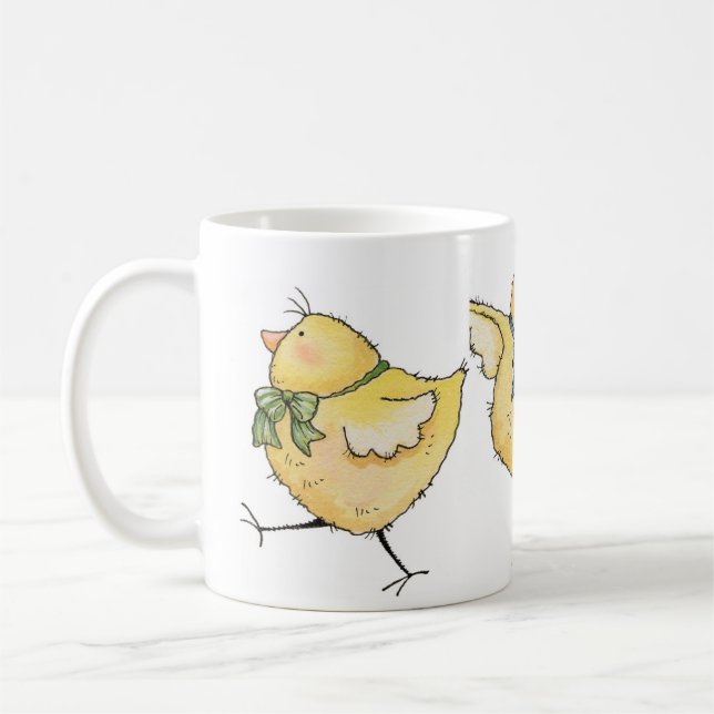 Taza De Café Chicas de primavera - Mug (Izquierda)