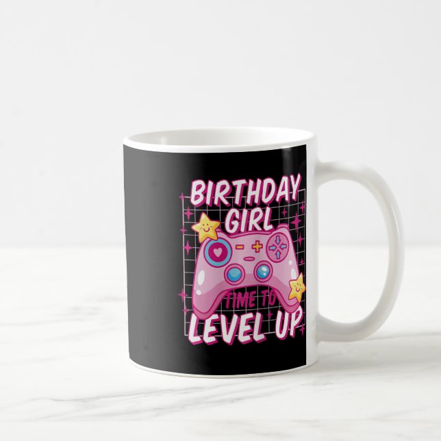 Taza De Café Chicas de regalo de cumpleaños del videojuego sin  (Derecha)
