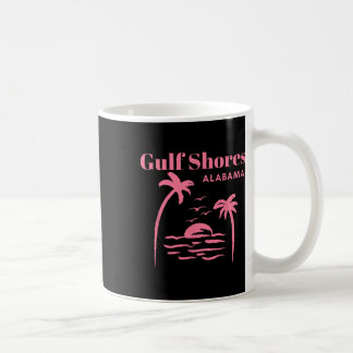 Taza De Café Chicas de vacaciones de Alabama en las costas del
