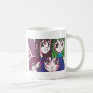 Taza De Café chicas del animado