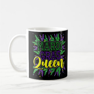 Taza De Café Chicas del Carnaval  Mardi Gras Reina Mardi