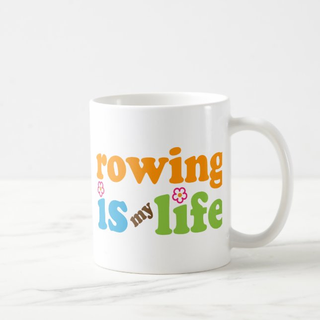 Taza De Café Chicas del regalo del Rower (Derecha)