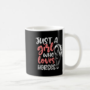 Taza De Café Chicas ecuestres de equitación de caballos Lover
