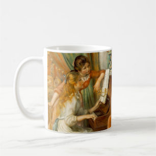 Taza De Café Chicas en el piano