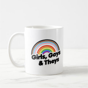 Taza De Café Chicas Gays y Ellos