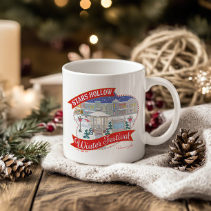 Taza De Café Chicas Gilmore   Festival de Invierno Stars Hollow