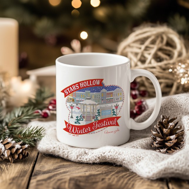 Taza De Café Chicas Gilmore | Festival de Invierno Stars Hollow (Subido por el creador)