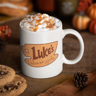 Taza De Café Chicas Gilmore | Logo de Luke's Diner