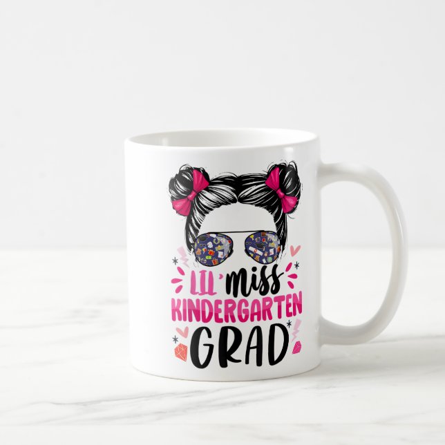Taza De Café Chicas graduados de Miss Kindergarten (Derecha)