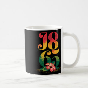 Taza De Café Chicas gráficos de Black Women Juneteen 1865