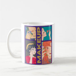 TAZA DE CAFÉ CHICAS MAKEUP