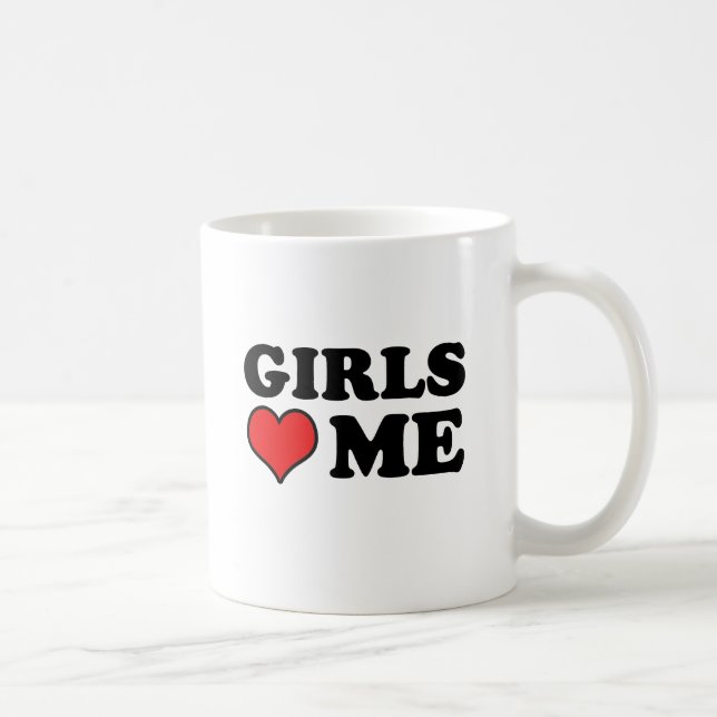 Taza De Café Chicas Me Aman (Derecha)