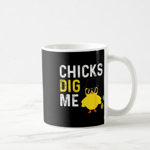 Taza De Café Chicas Me Digan Feliz Pascua Huevos Caza Niños Div
