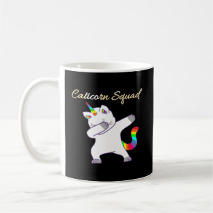 Taza De Café Chicas Mujeres Caticorn Squad Unicorn Gif Popular